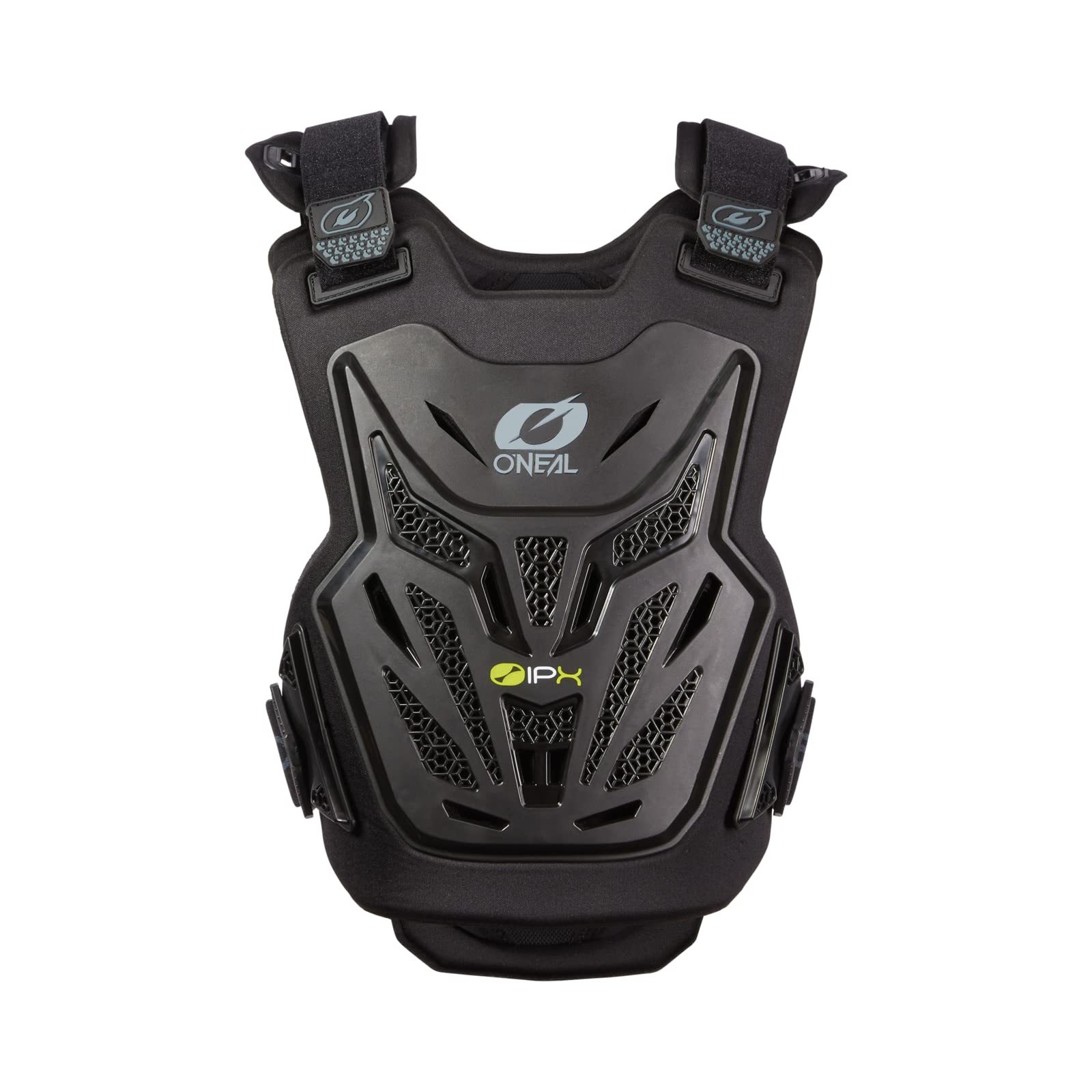 O'NEAL | Leichter Brustpanzer Protektor | Kinder | Motocross Enduro |Hoher Split Youth Chest Protector Lite V.23 | Schwarz | OS von O'NEAL