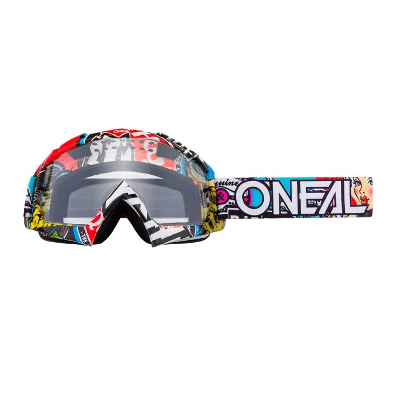 O'NEAL | Motocross-Brillen-Ersatzteile | Moto MX MTB Enduro | Modernes Rahmendesign, erfüllt die Norm EN 1938 für Motorradbrillen | B10 Goggle Crank | Multi Clear | One Size von O'NEAL