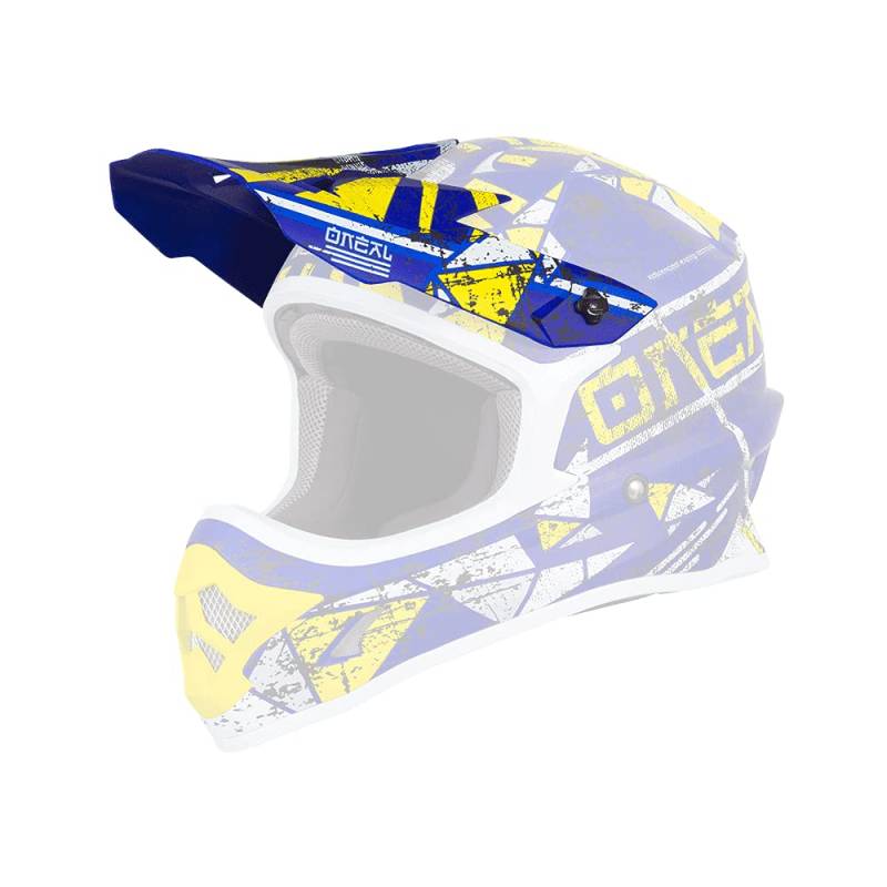 O'NEAL | Motocross-Helm-Ersatzteile | Enduro Motorrad | Ersatzschirm 3SRS Helm Zen | Visor 3SRS Helmet Zen | Erwachsene | Blau | One Size von O'NEAL