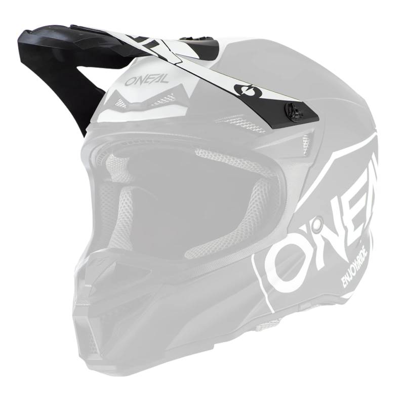 O'NEAL | Motocross-Helm-Ersatzteile | Enduro Motorrad | Ersatzschirm 5SRS Helm HEXX | Spare Visor 5SRS HEXX Helmet | Grau | One Size von O'NEAL