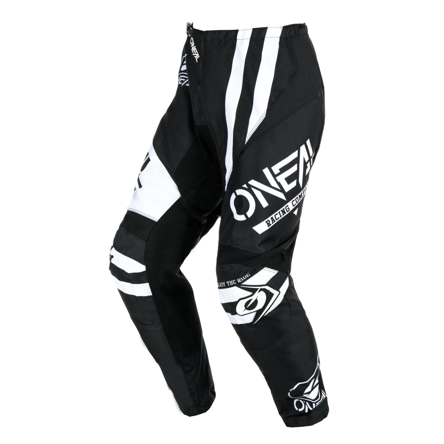 O'NEAL | Motocross-Hose | Enduro MX | Maximale Bewegungsfreiheit, Leichtes, Atmungsaktives und langlebiges Design | Pants Element Warhawk V.24 | Erwachsene | Schwarz Weiß | Größe 34 von O'NEAL