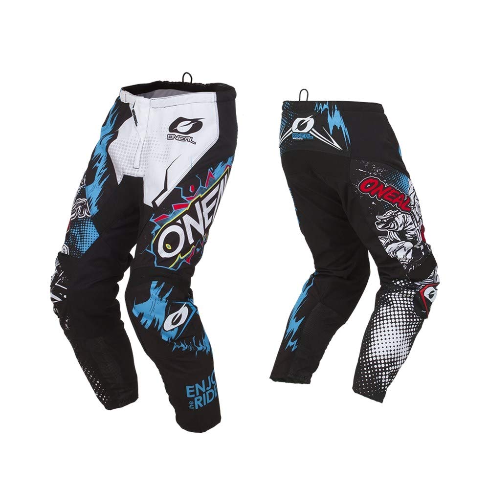 O'NEAL Unisex – Erwachsene Element Youth Pants Villain Ausrüstung für Fahrrad-und Motocross, Weiß, 26 von O'NEAL