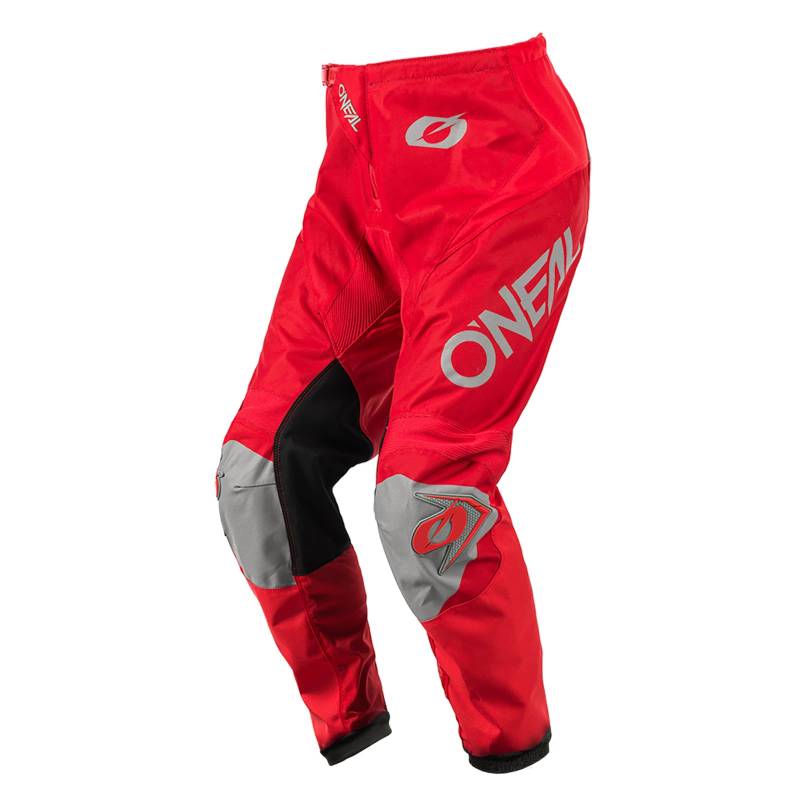 O'NEAL | Motocross-Hose | MX Enduro | Maximale Bewegungsfreiheit, Atmungsaktives und langlebiges Design, Luftdurchlässiges Innenfutter | Pants Matrix Ridewear | Erwachsene | Rot Grau | Größe 34/50 von O'NEAL