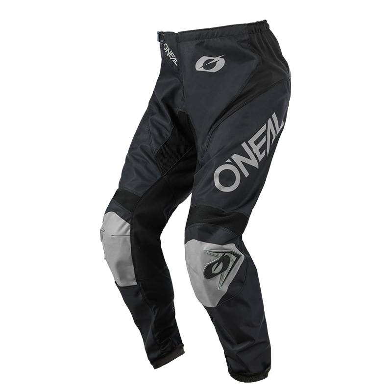 O'NEAL | Motocross-Hose | MX Enduro | Maximale Bewegungsfreiheit, Atmungsaktives & langlebiges Design, Luftdurchlässiges Innenfutter | Pants Matrix Ridewear | Erwachsene | Schwarz Grau | Größe 34/50 von O'NEAL