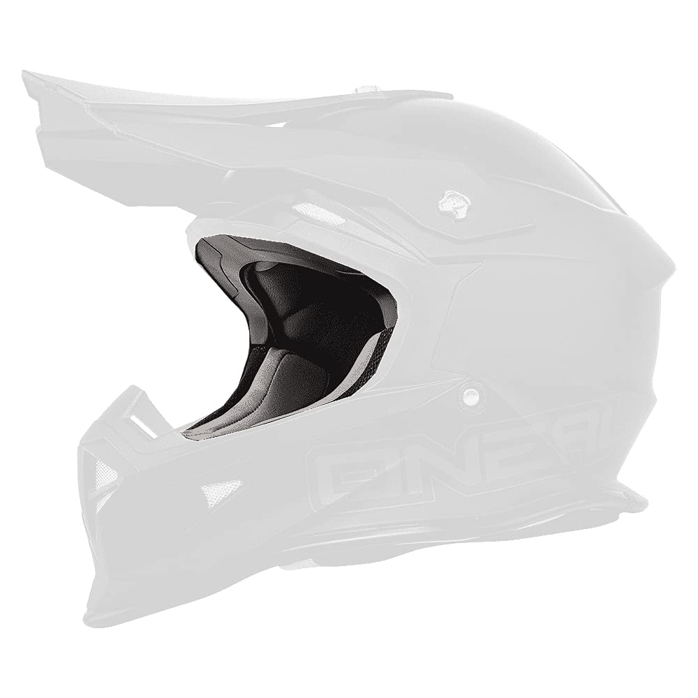 O'NEAL | Motorcross-Helm-Ersatzteile | Motorrad Enduro | Innenfutter & Wangenpolster für 2SRS EVO Helm | Liner & Cheek Pads 2SRS Evo Helmet | Grau | Größe L von O'NEAL