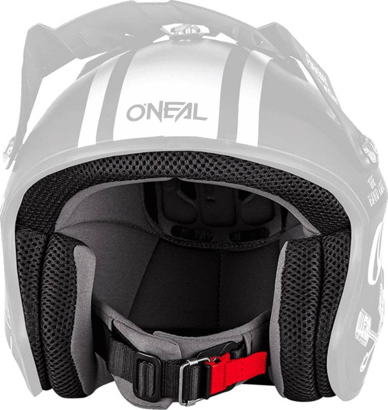 O'NEAL | Motorrad-Helm-Ersatzteile | Enduro Motorrad | Innenfutter und Wangenpolster für Slat Helm | Liner & Cheek Pads Slat Helmet | Schwarz | Größe S von O'NEAL