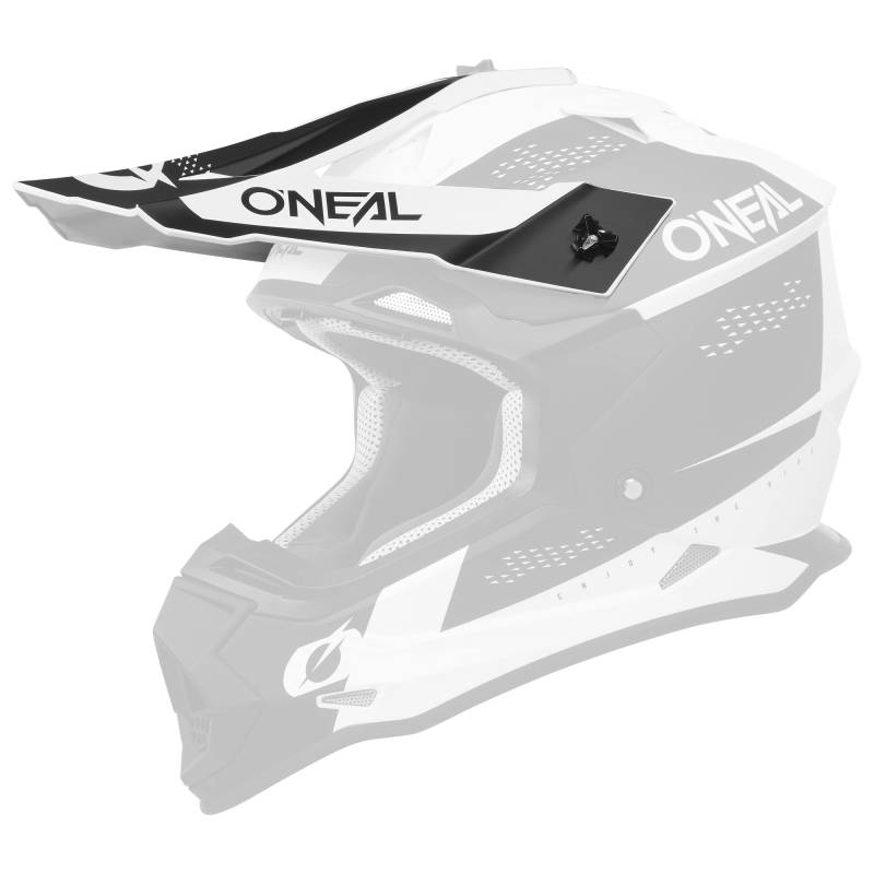 O'NEAL | Motorradhelm-Ersatzteile | Enduro Motocross | Ersatzschirm für den 2SRS Helmet SLAM V.23 | Spare Visor 2SRS Helmet SLAM V.23 | Schwarz | One Size von O'NEAL