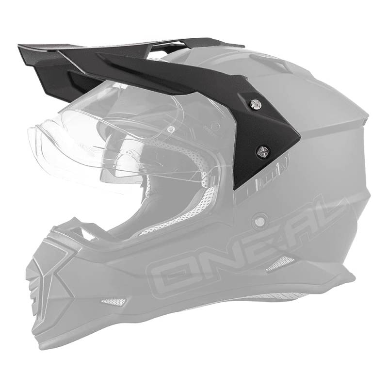 O'NEAL | Motorradhelm-Ersatzteile | Street Adventure Motocross | Ersatzschirm SIERRA Flat | Spare Visor SIERRA Flat | Schwarz | One Size von O'NEAL