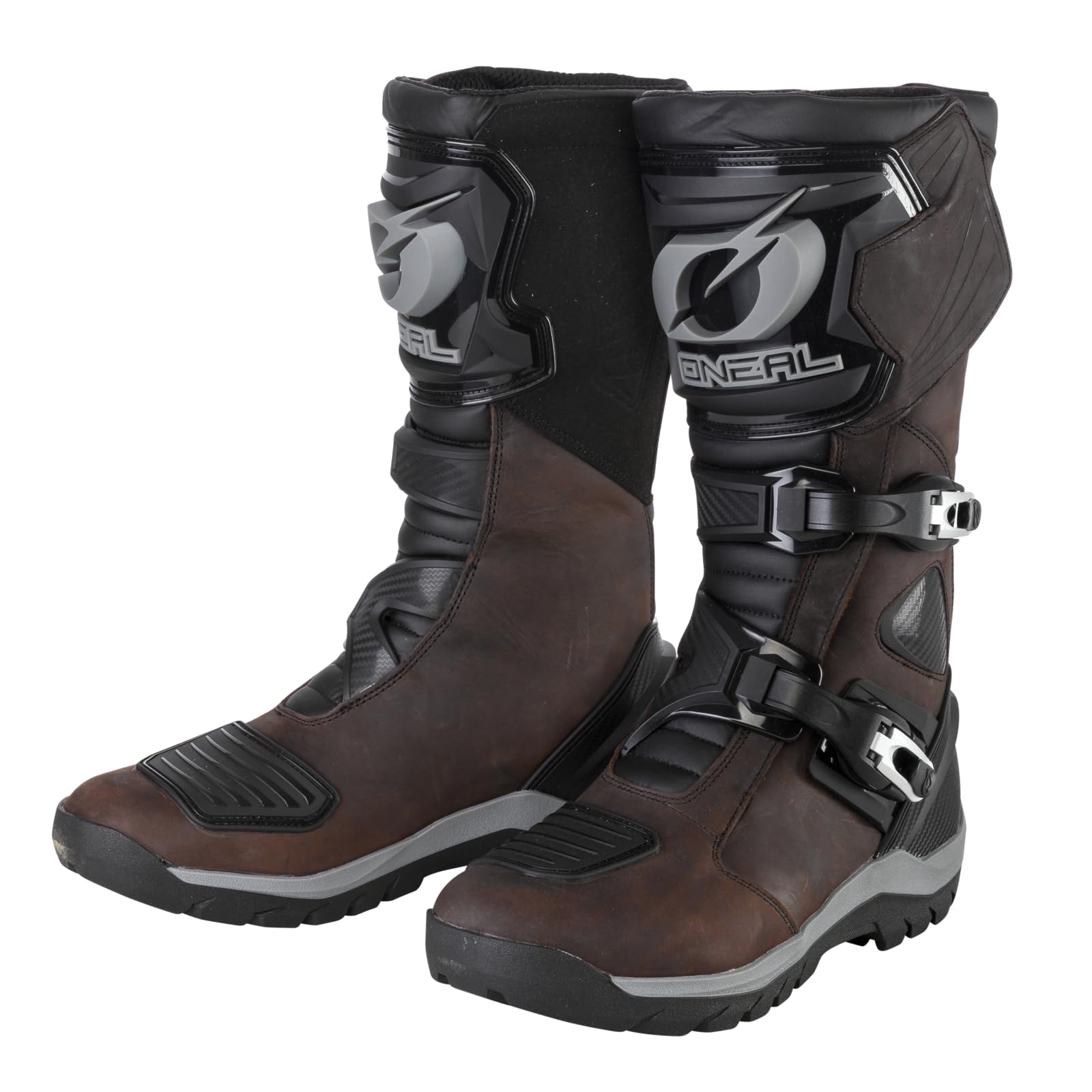 O'NEAL | Motorradstiefel | Enduro Adventure | Robuster & wasserdichter Tourenstiefel, Metallverstärkte Innensohle, Austauschbares Fußbett | Sierra Pro Boot | Erwachsene | Braun | Größe 42 von O'NEAL