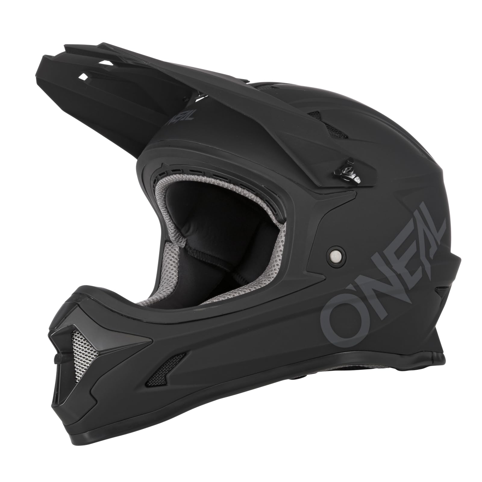 O'NEAL | Mountainbike-Helm | Kinder | MTB Downhill | ABS Schale, Lüftungsöffnungen für optimale Belüftung & Kühlung, Robustes ABS | Sonus Youth Helmet Solid | Schwarz | Größe M von O'NEAL