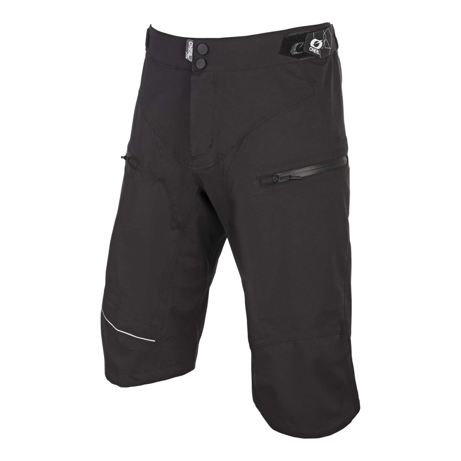 O'NEAL | Mountainbike-Hose | MTB Mountainbike DH Downhill FR Freeride | Wasserdichtes Material, Polyester, Seitentasche mit Reißverschluss | Mud WP Shorts | Erwachsene | Schwarz | Größe 32/48 von O'NEAL