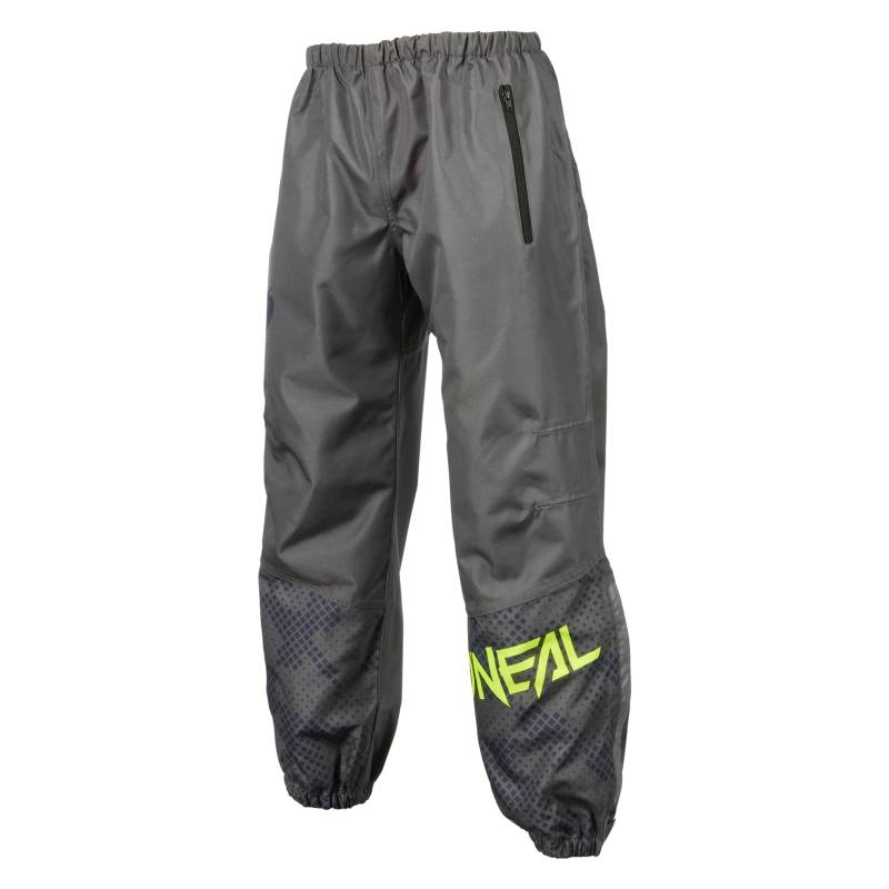 O'NEAL | Offroad-Regenhose | Motocross Enduro Downhill MTB | Soft-Touch-Material, Wasserdicht | Shore Rain V.22 Pants für Herren | Erwachsene | Grau Neon-Gelb | Größe XL von O'NEAL