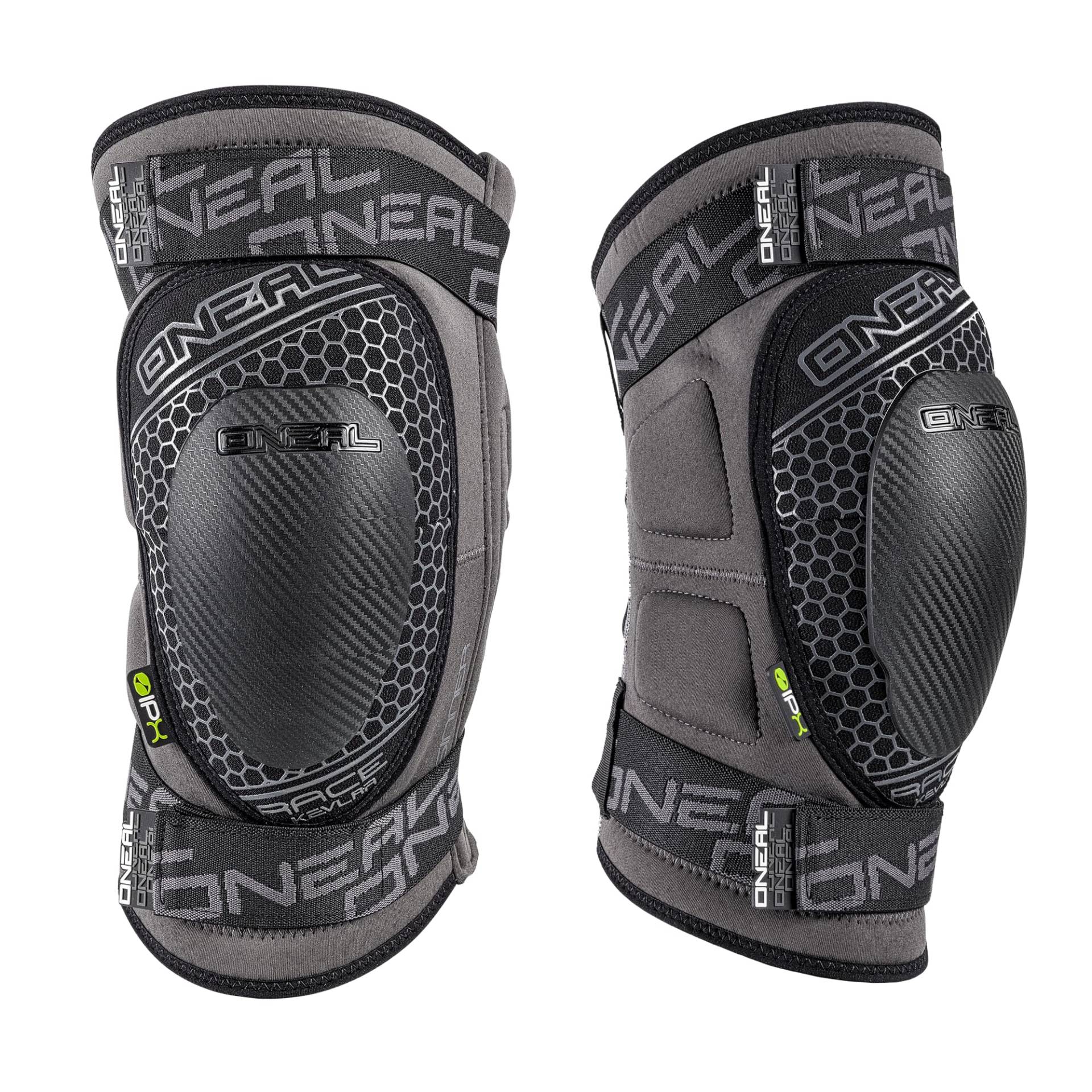 O'NEAL SINNER RACE Kevlar® Knee Guard Gray S von O'NEAL