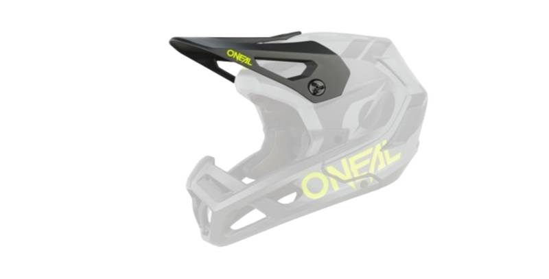 O'NEAL Visier SL1 Helm STRIKE schwarz/grau von O'NEAL