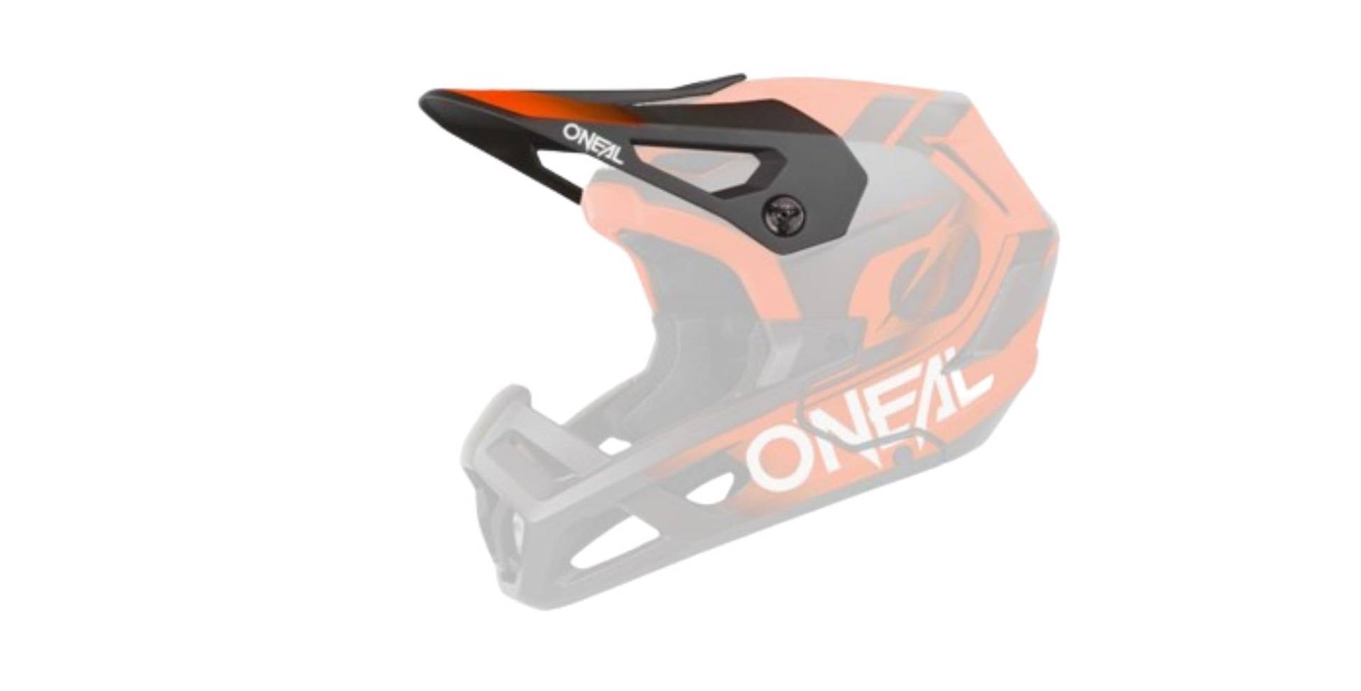 O'NEAL Visier SL1 Helm STRIKE schwarz/rot von O'NEAL