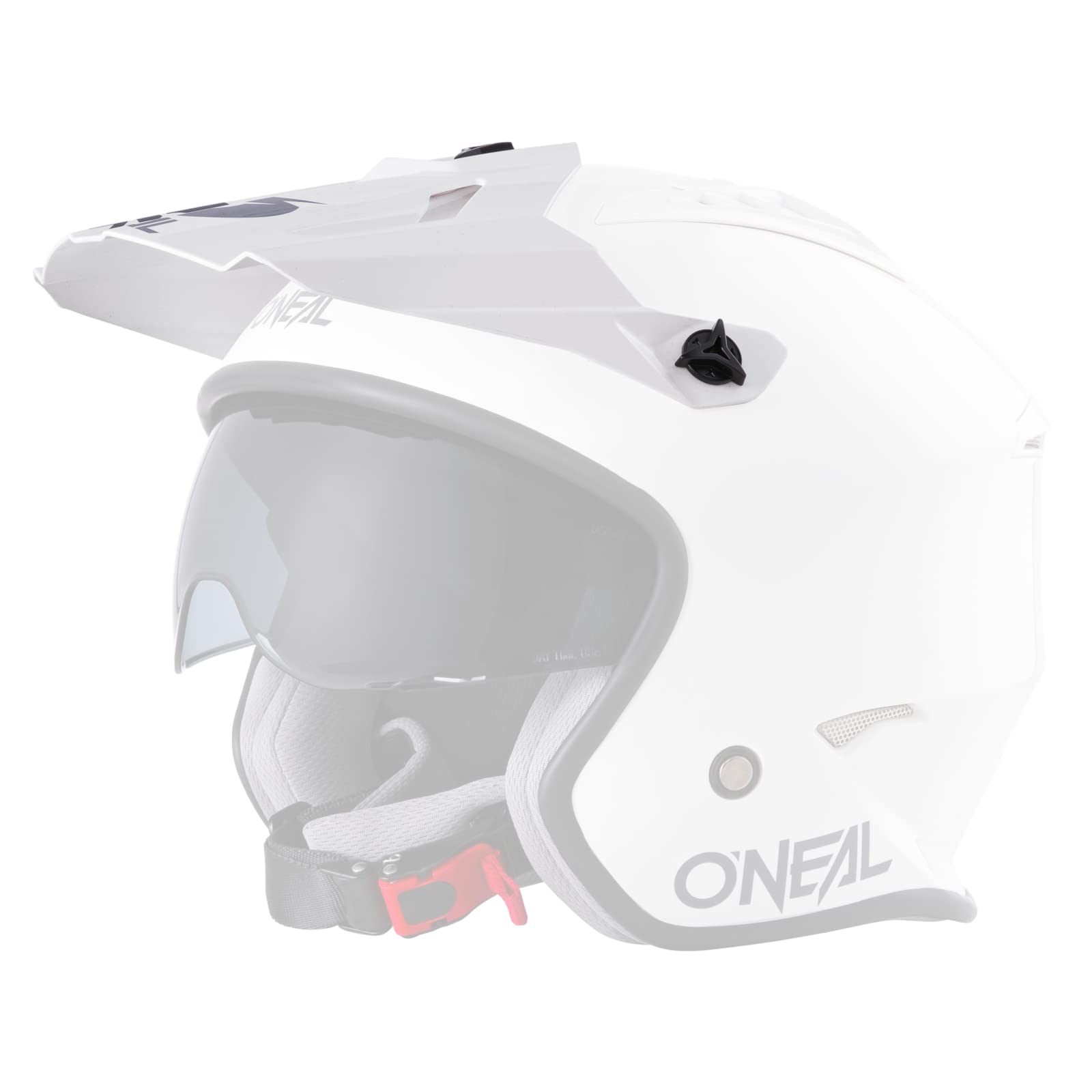 O'NEAL Visor VOLT Helmet SOLID Weiß von O'NEAL