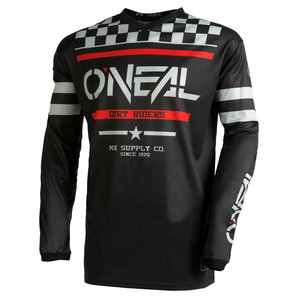 O'Neal Element Squadron V.22 Jersey Schwarz Grau Rot von O'Neal