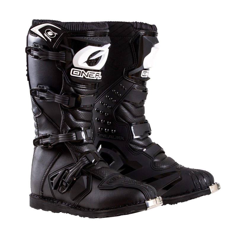 O'Neal Herren 0325-112 Rider Boot BLK BLK 12, Schwarz, 12 EU von O'NEAL