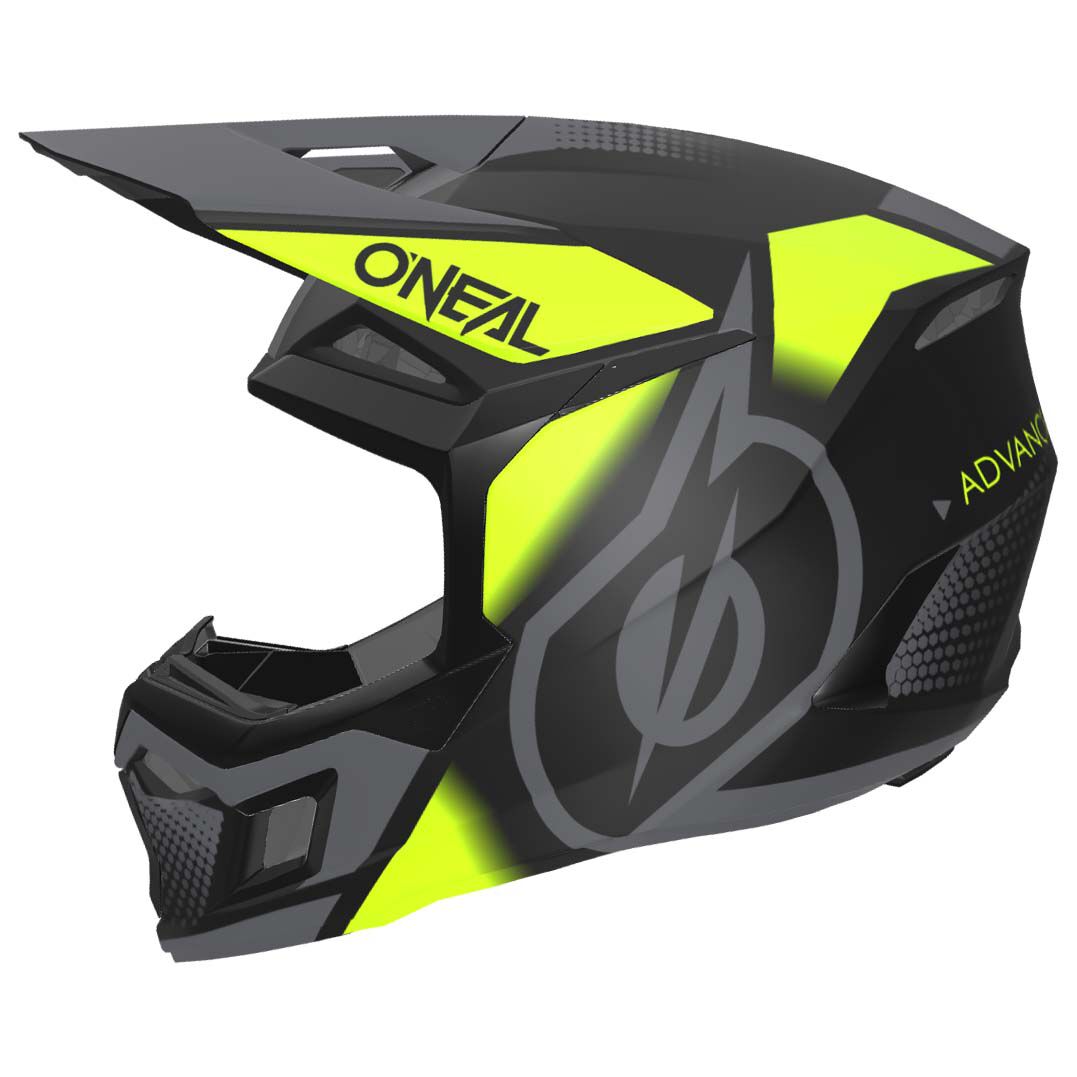 O'Neal MX 3Series V.24 Vision schwarz/neongelb L von O'Neal