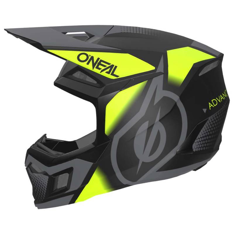 O'Neal MX 3Series V.24 Vision schwarz/neongelb S von O'Neal