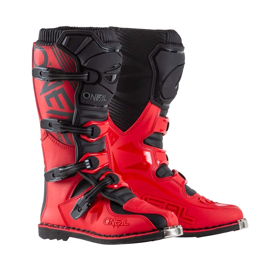 O'Neal Motocross-Stiefel für Kinder, MX Enduro, Metallsohlenschutz, leicht verstellbare Schnallen, Element Jugendstiefel von O'Neal