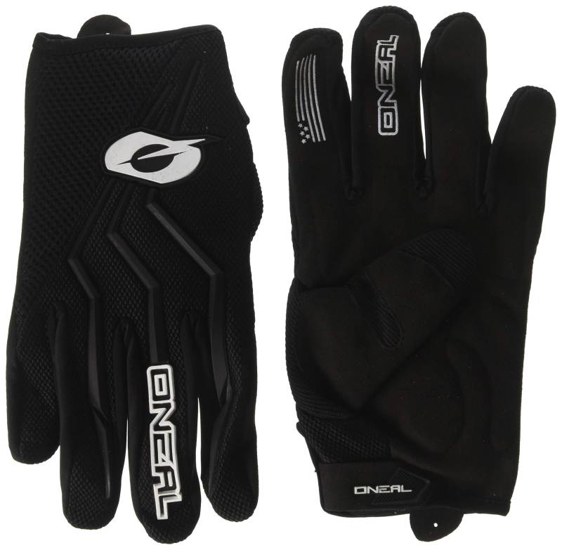 O'NEAL | Fahrrad- & Motocross-Handschuhe | MX MTB Mountainbike Enduro Motorrad | Sichere Passform, Ergonomische Polsterung, TPR-Streifen | Element Glove | Erwachsene | Schwarz | Größe XL von O'NEAL