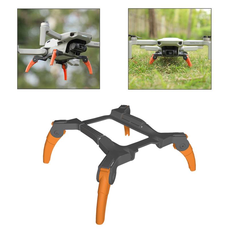 O'woda Mini 2 Fahrwerk 32mm Spinnenform Landefüße Faltbar Landebein Tragbar Landegestell für DJI Mini 2 / Mini SE/Mini 2 SE Zubehör von O'woda