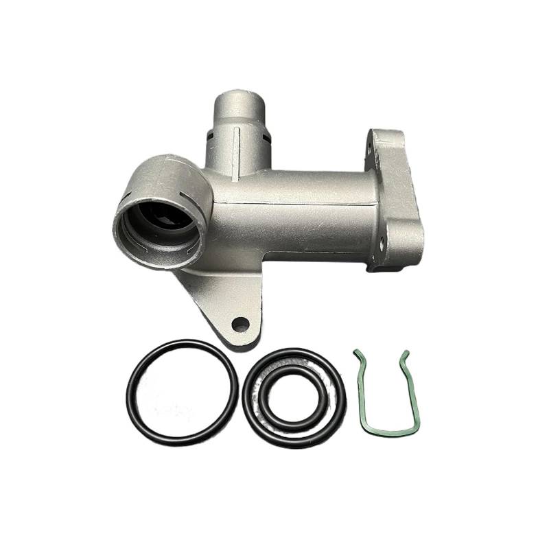 Xwang store Aluminium-Kühlschlauch mit T-Verbindung, kompatibel mit A4, A6, kompatibel mit B5 1.8T, 058121133F, 058121133B, Auto-Innenteile von OASISEN