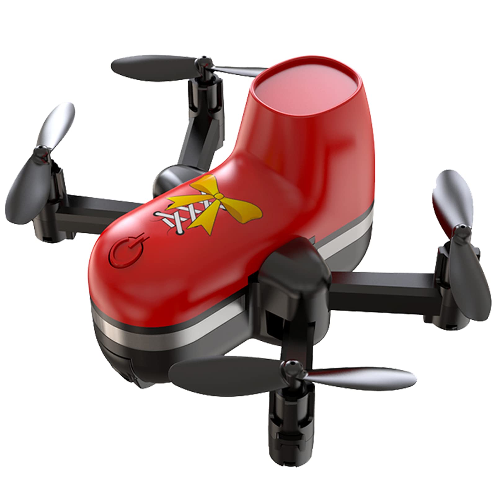 OBEST Neues Mini Drohne für Kinder Spielzeug, FernsteuerDrohne für die Landluft, RC Fliegenschuhe Quadrocopter mit 2 Akkus, Höhenhaltemodus Kopflos Modus, Start/Landung mit einem Knopfdruck Helikopter von OBEST