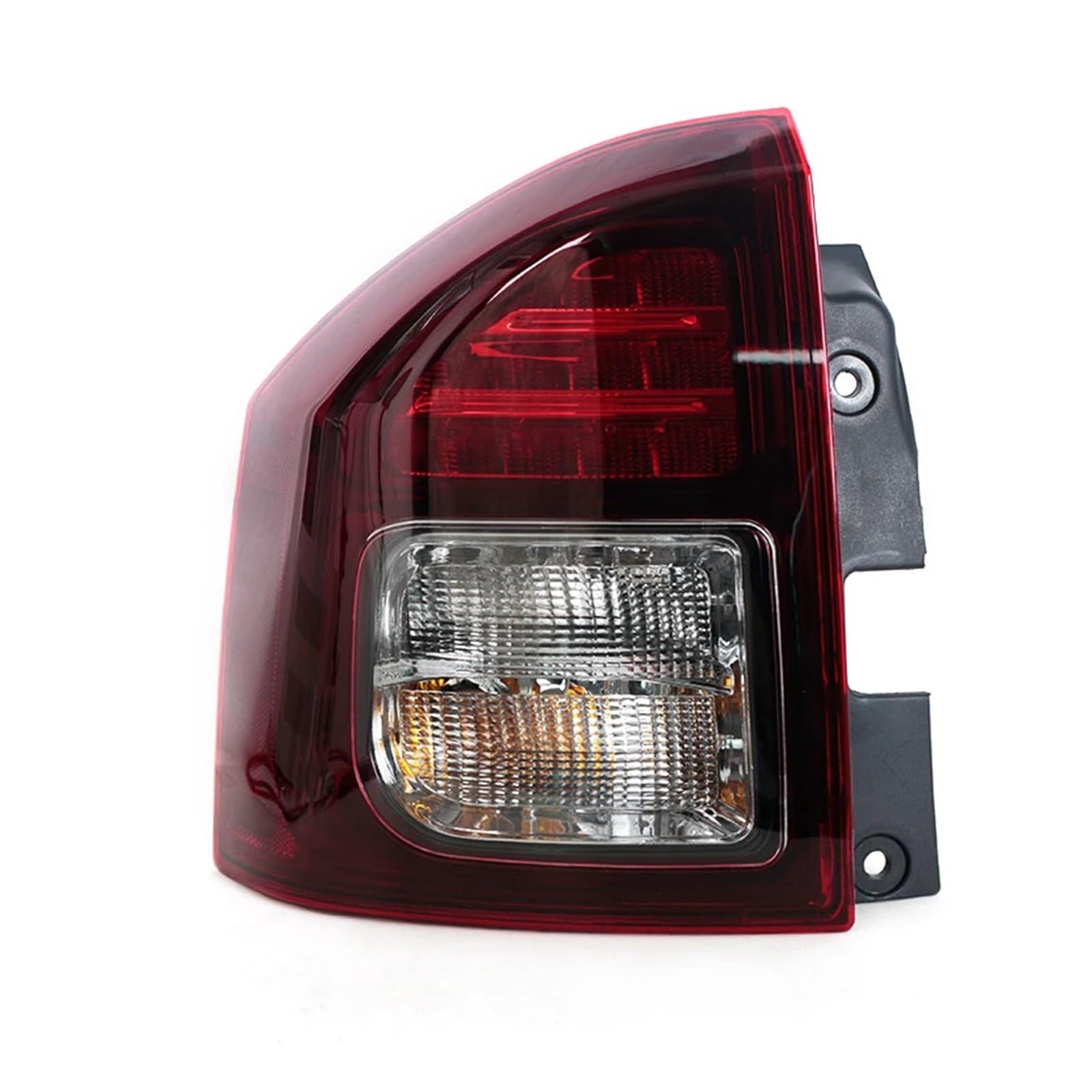 OBLIBQOE 5272908AA 5272909AB Auto-Rücklichter | Kompatibel Mit Jeep Compass 2014-2017 | Heckstoßstangenleuchte, Bremsleuchte, Blinker, Warnung(Left) von OBLIBQOE