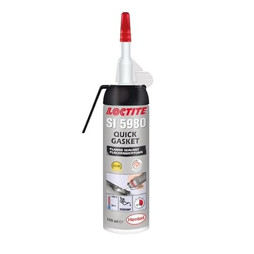 LOCTITE SI 5980 Silikon-Dichtung, schwarz, Quick Gasket, Kartusche 100 ml von OC-PRO