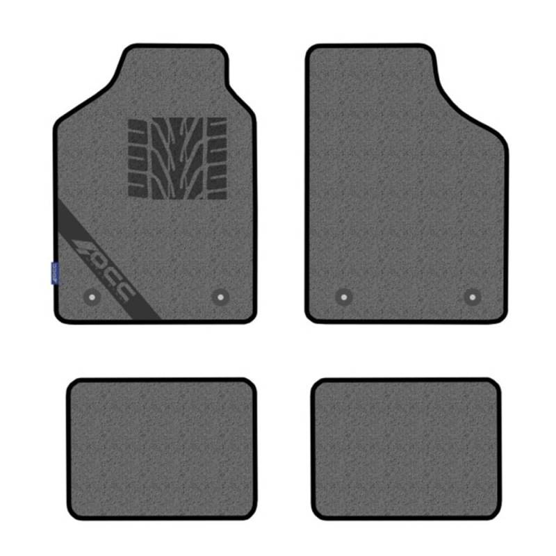 OCC Motor Sport Teppich, maßgeschneidert, kompatibel mit Renault Fluence 2009, Grau von OCC DESIGN