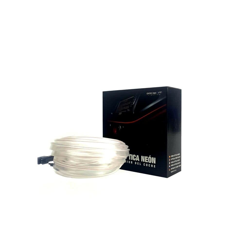 TIRA DE ALAMBRE DE NEÓN DE FIBRA ÓPTICA COLOR BLANCO von OCC MOTOR SPORT