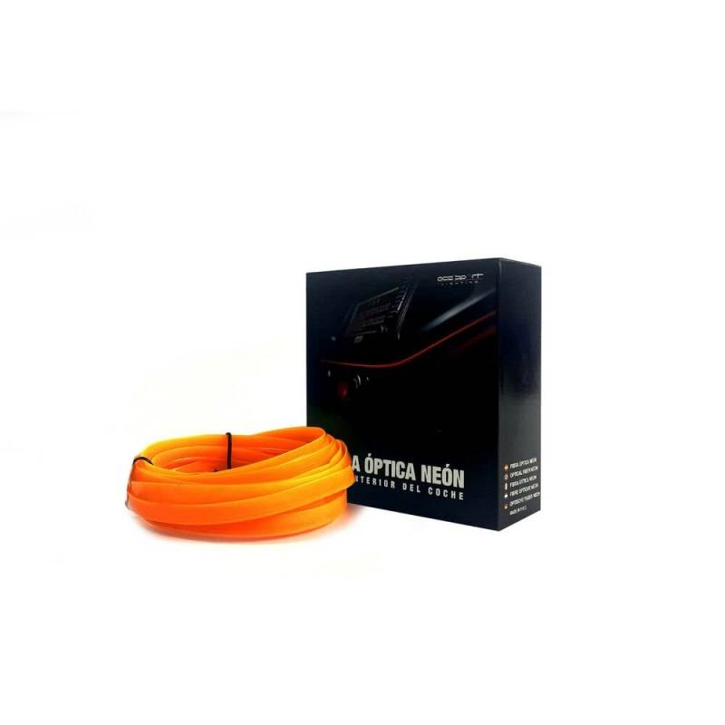 OCC MOTOR SPORT TIRA DE ALAMBRE DE NEÓN DE FIBRA ÓPTICA COLOR NARANJA von OCC MOTOR SPORT