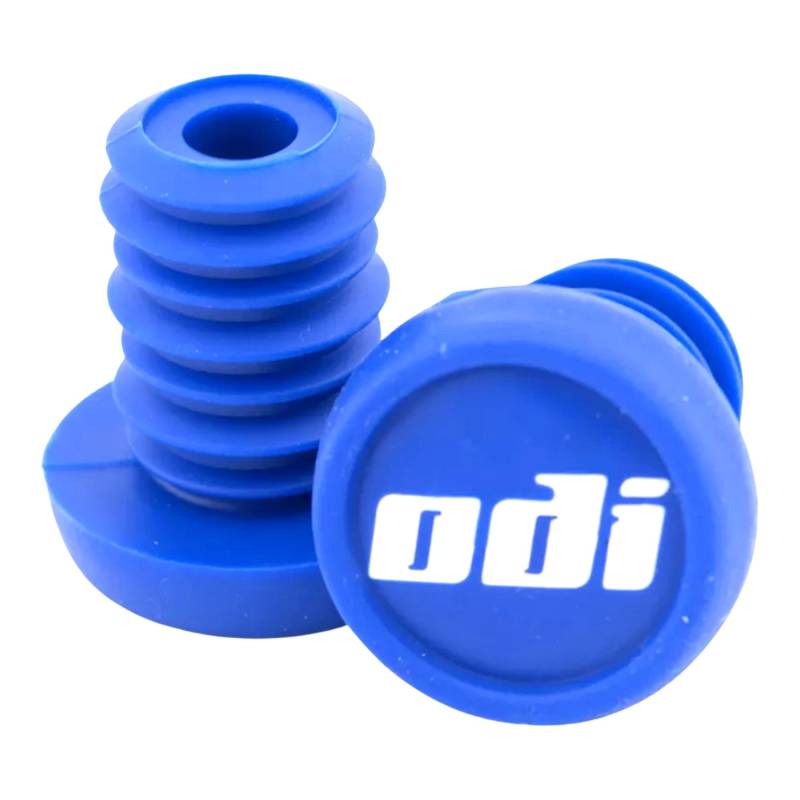 ODI Barend Plug Ersatz Lenker Enden Stopfen 1 Paar (2St) + Fantic26 Sticker (Blau) von Old Dutch International