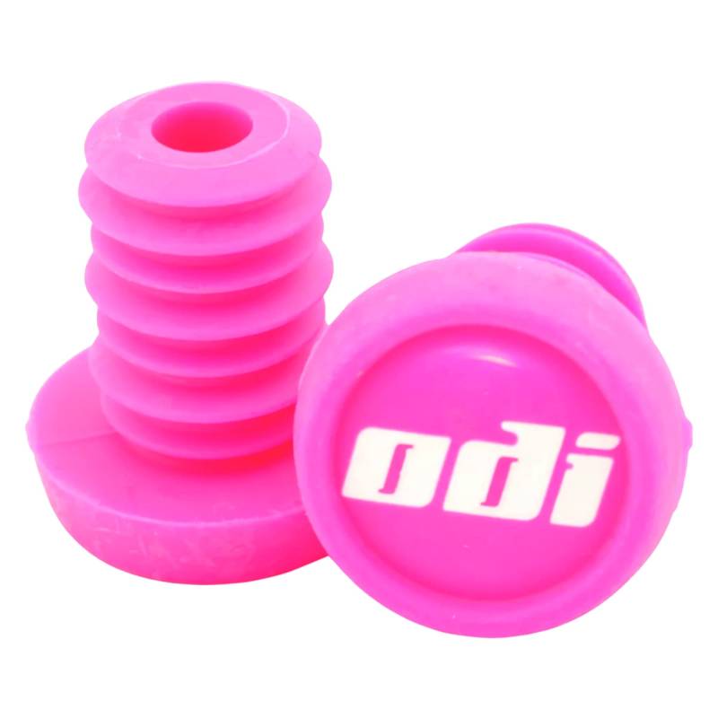 ODI Barend Plug Ersatz Lenker Enden Stopfen 1 Paar (2St) + Fantic26 Sticker (Pink) von Old Dutch International