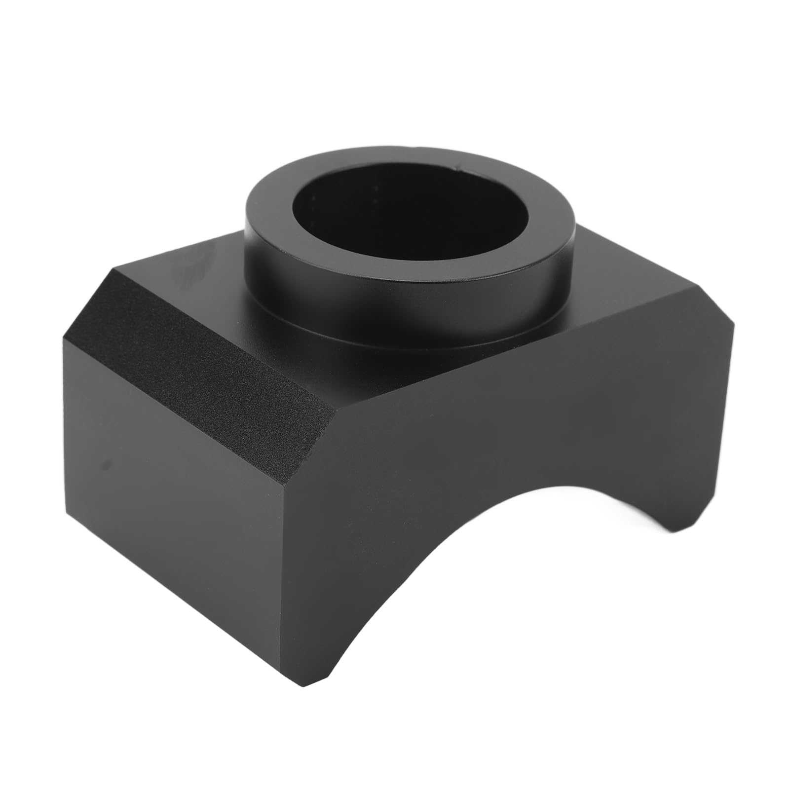 Wagenheber-Achsadapter, Hebesattel, hydraulischer Wagenheber-Adapter aus Aluminium, tragbar für Garage und Geländewagen (Black) von ODJTTIG