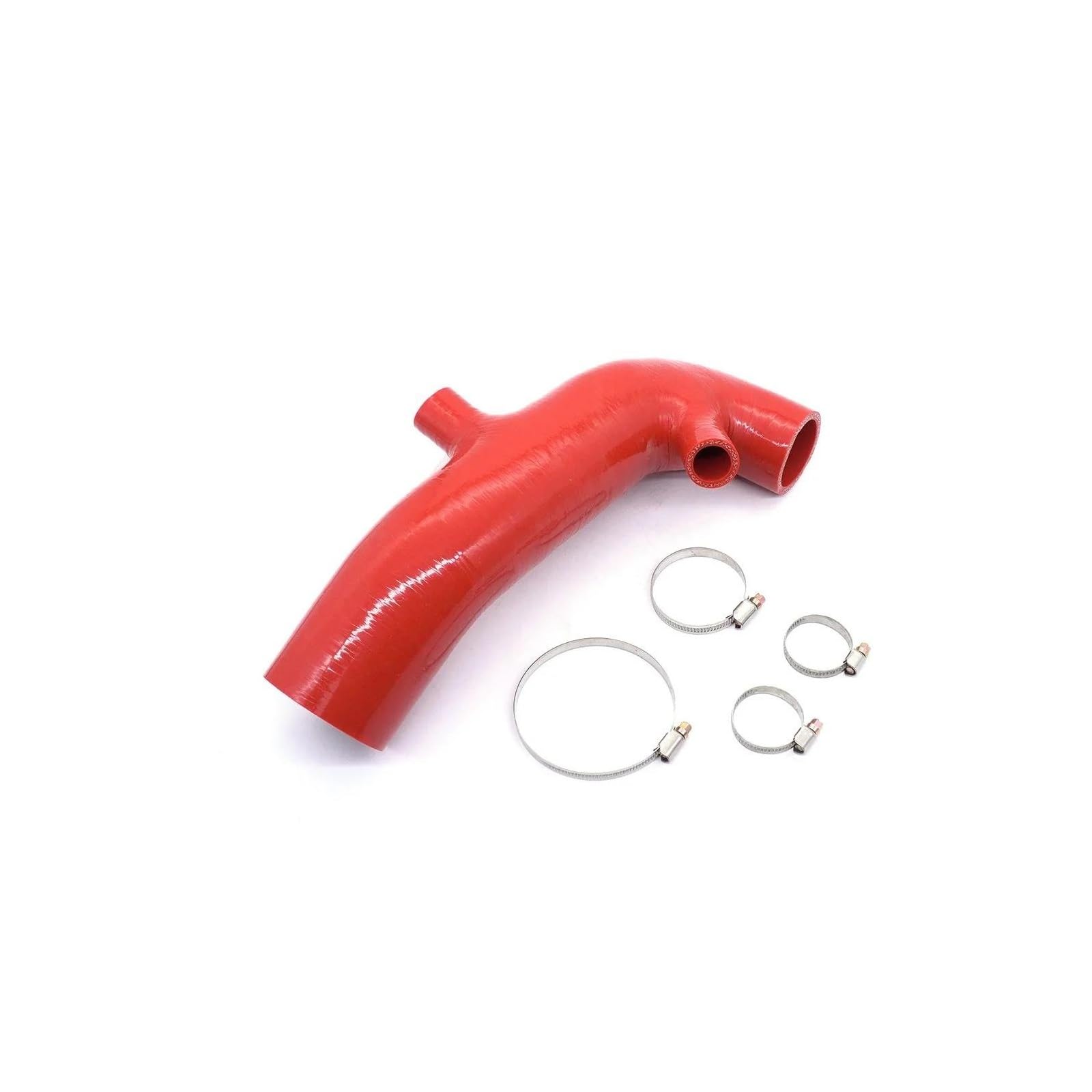 Auto Ansaugrohr Für Mini Für Cooper S Für Clubman 1,6 T R55 R56 R57 R58 R59 R60 R61 N14 N18 Motor Silikon Turbo Einlassrohr Kit Kaltluftansaugschlauch(N18 Red) von ODKBFG