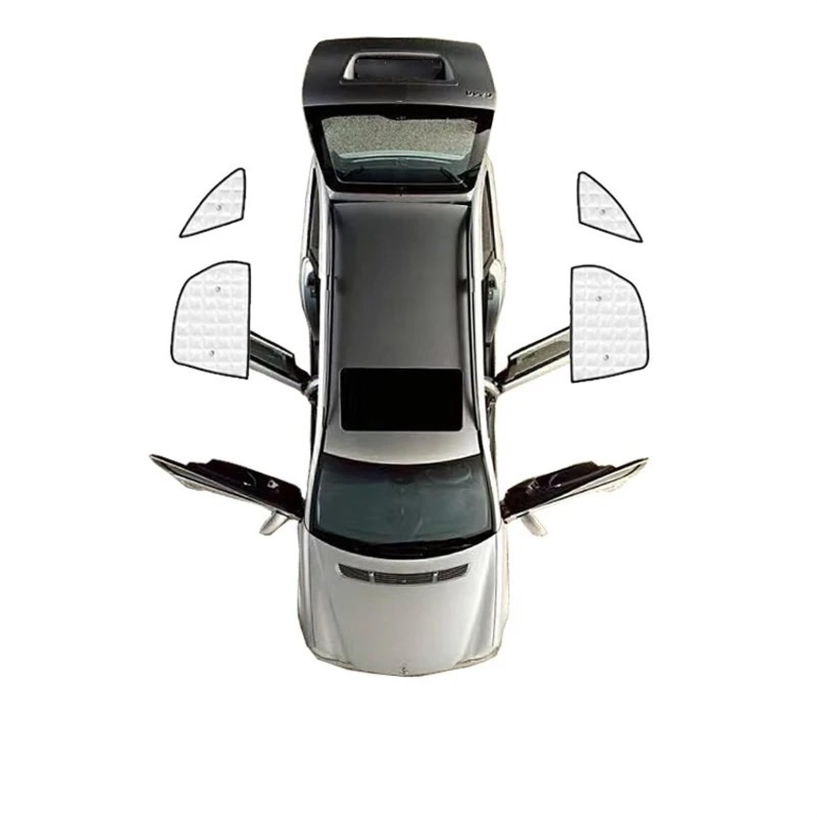 Auto-Sonnenschutz Für Citroen Für Xsara Für Picasso 2000 2001 2002 2003-2010 Anti-UV-Auto-Sonnenschutzfenster-Sonnenschutzabdeckung Volle Sonnenblenden Autozubehör Autofenster-Sonnenschutz(Rear Window von ODKBFG