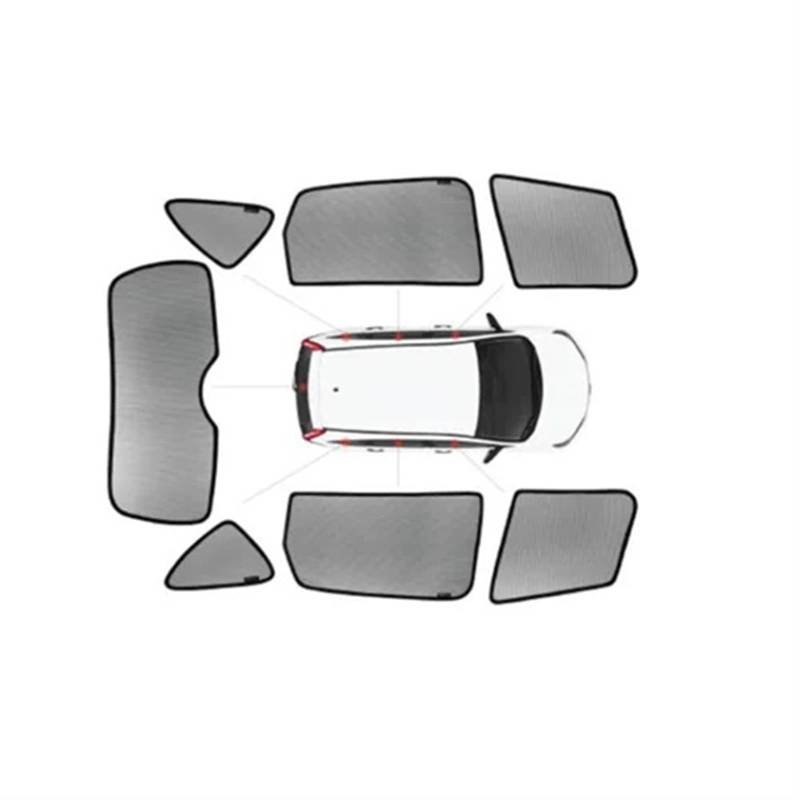 Auto-Sonnenschutz Für Subaru Für XV Für Outback Für Ester 2008 2009 2010 2011 2012 2013 2014 2015 2016-2018 Magnetischer Autofenster-Sonnenschutz Autotür-Sonnenschutz Autofenster-Sonnenschutz(C) von ODKBFG