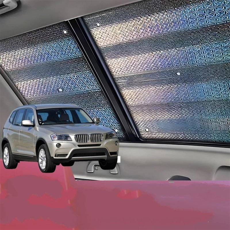 Auto-Sonnenschutz Für X3 Für F25 2011 2012 2013 2014 2015 2016 Auto Panoramadach 2X Hitzeschild Fenster Sonnenschutz Anti-UV Schiebedach Sonnenschirm Autofenster-Sonnenschutz von ODKBFG