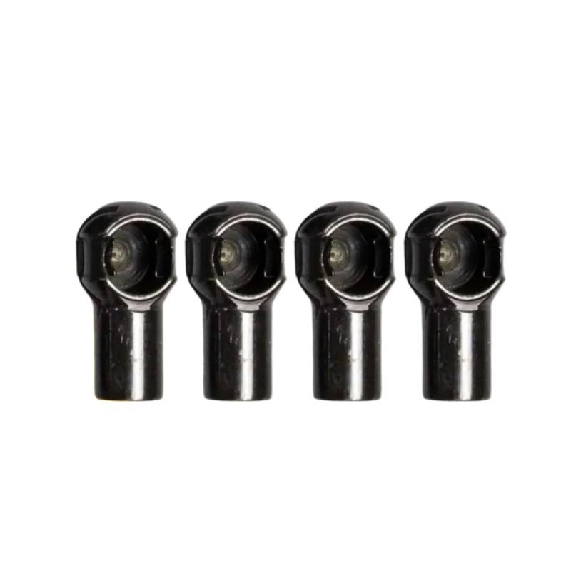 Gasfeder M6/M8 Innengewinde 10 Mm Gasfeder Hubunterstützung Kugelbolzen Sockel Gelenk Lager Endstück Anschlüsse Ersatzmenge (4) Gasfeder Dämpfer(4PCS M6 0.24in) von ODKBFG