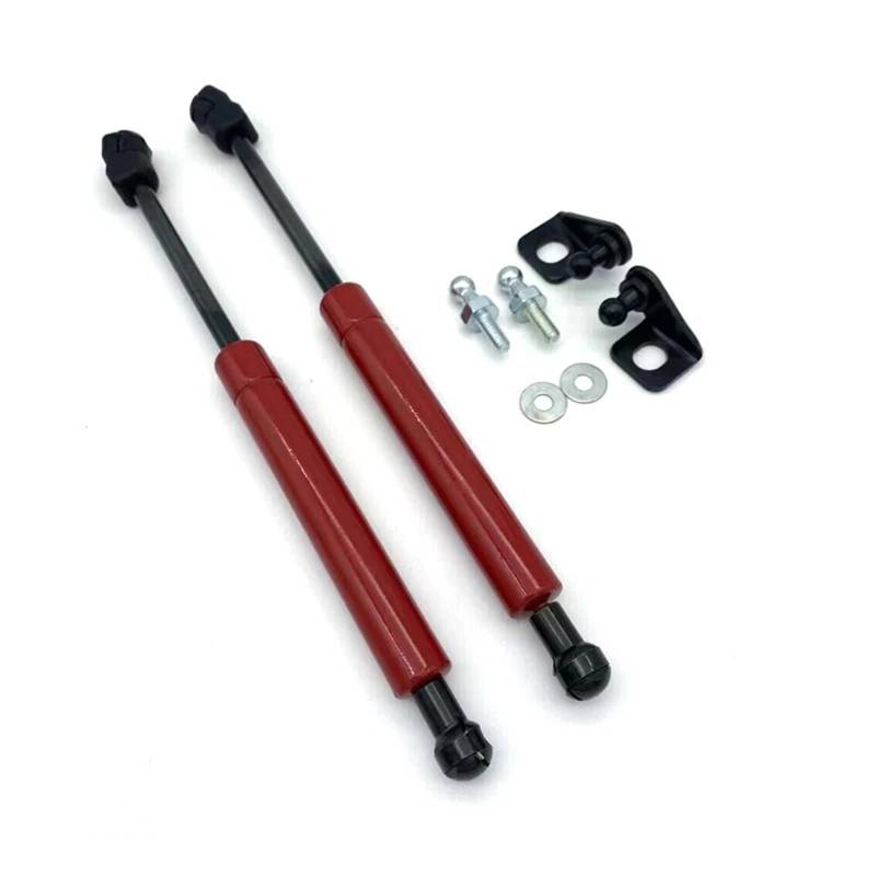 Hydraulische Gasdruckfeder 2PCS Für Suzuki Für Jimny JB64 JB74 2019up Front Hood Bonnet Lift Unterstützung Motor Abdeckung Gas Frühling Strut Stoßdämpfer Dämpfer Stange Motorhauben Gasfeder(Rot) von ODKBFG