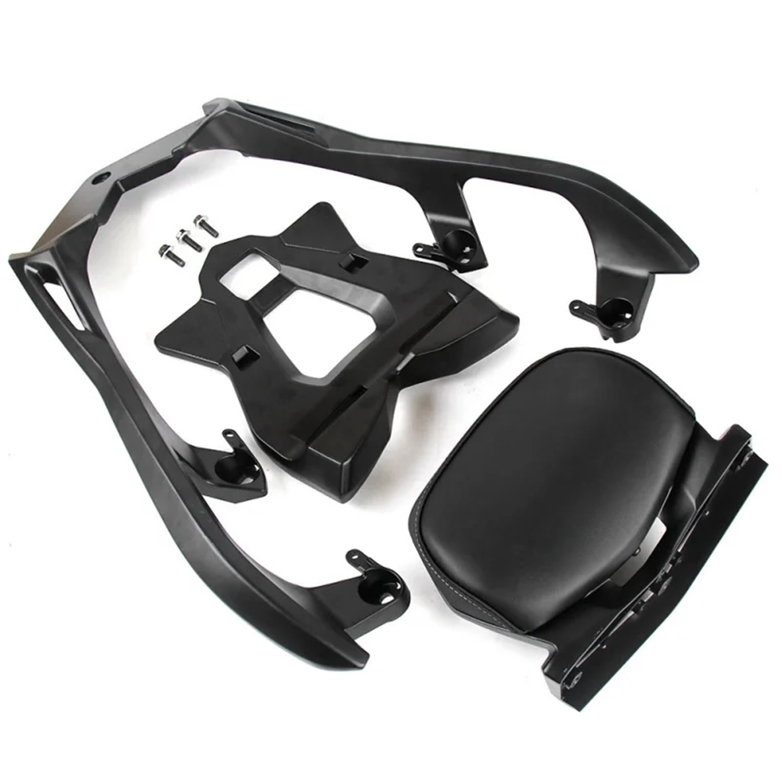 Motorrad-Gepäckträger Für Für XMAX300 Für X-MAX 250 300 2017 2018 2019 2020 2021 2022 Motorrad Hinten Gepäck Lagerung Rack Schwanz Box Halter Halterung Gepäckträger Hinten(D Black) von ODKBFG