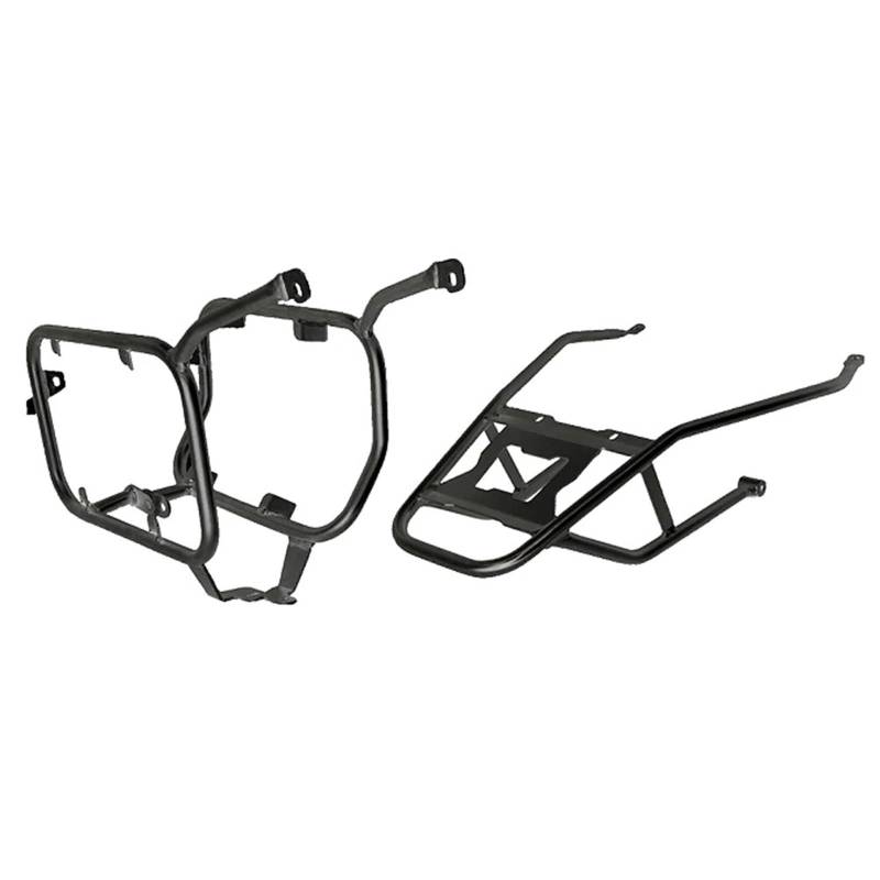 Motorrad-Gepäckträger Für X-ADV750 Für XADV 750 Für XADV750 2021 2022 2023 Motorrad Edelstahl Panniers Rack Hinten Topcase Gepäck Halterung Unterstützung Gepäckträger Hinten(Schwarz) von ODKBFG