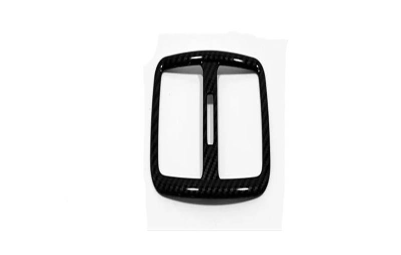 Panel Abdeckung Carbon Fiber Innen Zubehör Für Hyundai Für Tucson 2019 2020 Fenster Schalter Panel AC Outlet Lenkrad Abdeckung Getriebe Trim Abdeckung Trim(Rear air Vent Cover) von ODKBFG