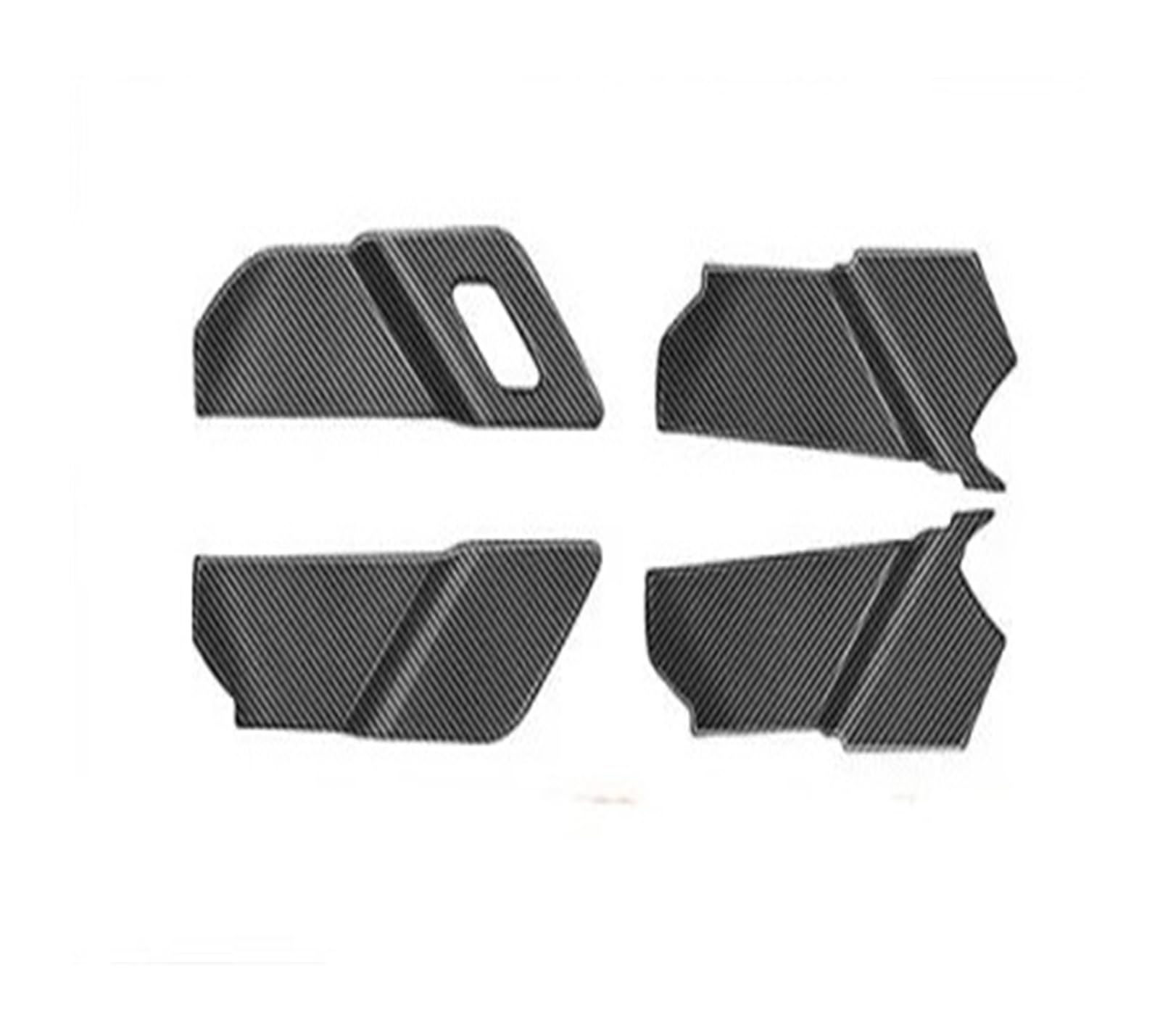 Panel Abdeckung Für Mazda CX60 CX 60 CX-60 2022 2023 2024 ABS Carbon Fenster Schalter Abdeckung Klimaanlage Outlet Rahmen Innen Zubehör Abdeckung Trim(RHD Inner Door handl) von ODKBFG