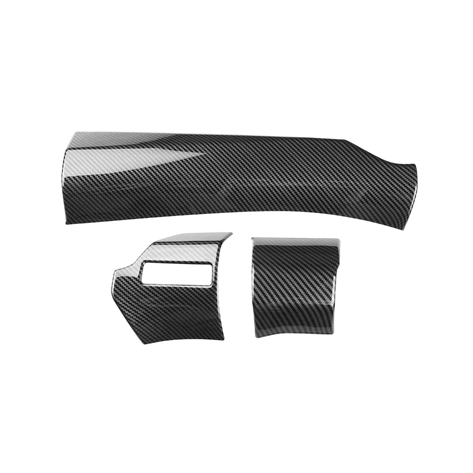 Panel Abdeckung Für Nissan Für Note E13 2020-2023 ABS Carbon Fiber Innen Zubehör Auto Lenkrad Abdeckung Trim Fensterheber Schalter Panel Trim Abdeckung Trim(Center Strip Panel) von ODKBFG