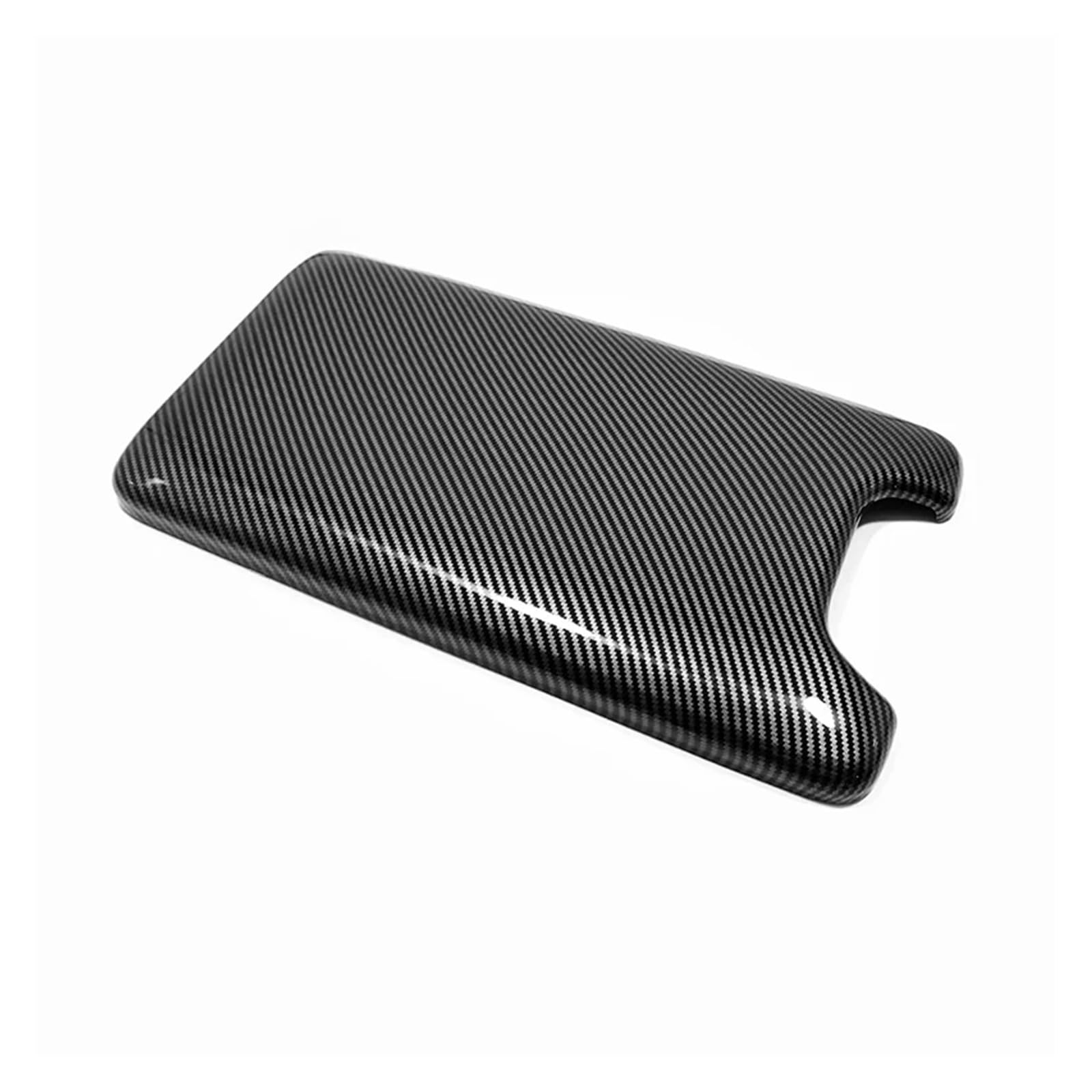 Panel Abdeckung Für Toyota BZ4X EA10 2022 2023 ABS Carbon Faser Konsole Armlehne Box Panel Dekorative Abdeckung Trim Innen Auto Zubehör Abdeckung Trim(ABS Carbon Fiber) von ODKBFG