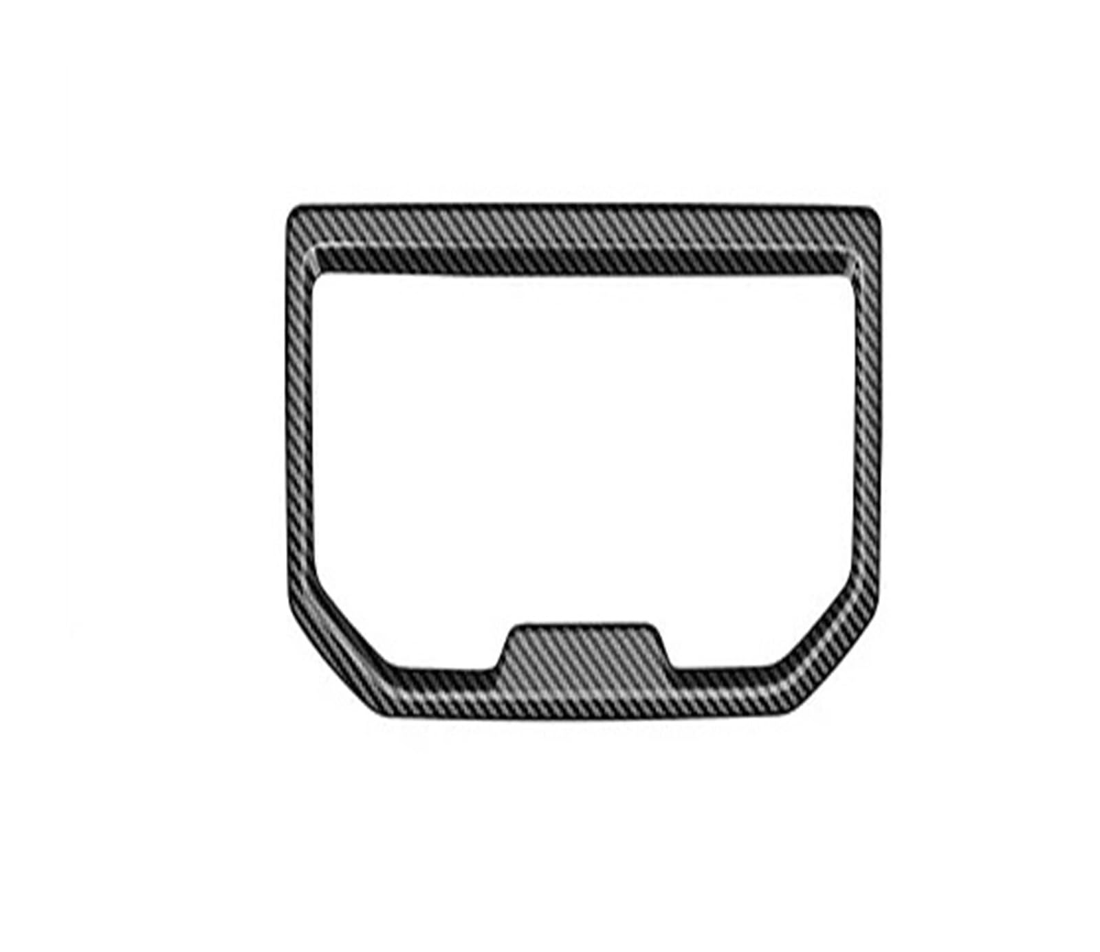 Panel Abdeckung Für Toyota Für Tacoma 2024 2025 ABS Carbon Fiber Innen Zubehör Fenster Schalter Lift Schalthebel Abdeckung Trim Panel Auto Styling Abdeckung Trim(Rear Water Cup Cover) von ODKBFG